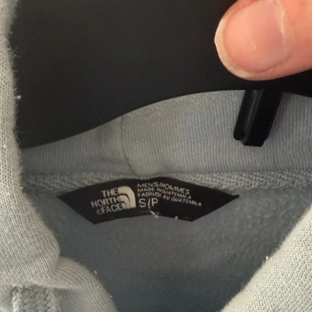 The North Face Men's Light Blue Hoodie